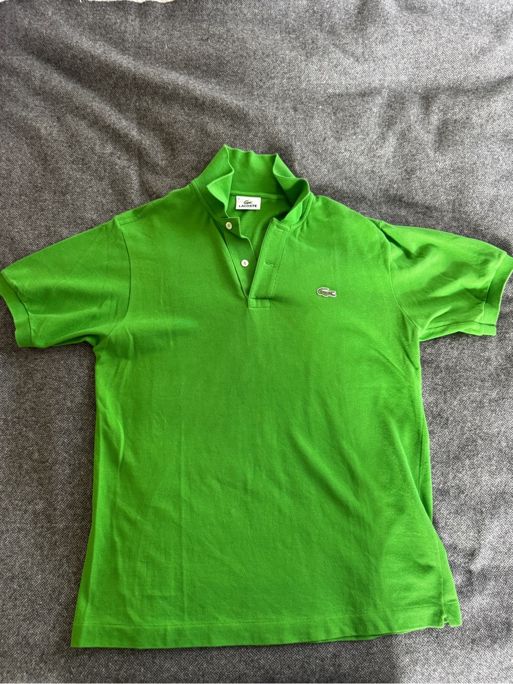 Lacoste Men’s Classic Green Pique Polo Shirt
